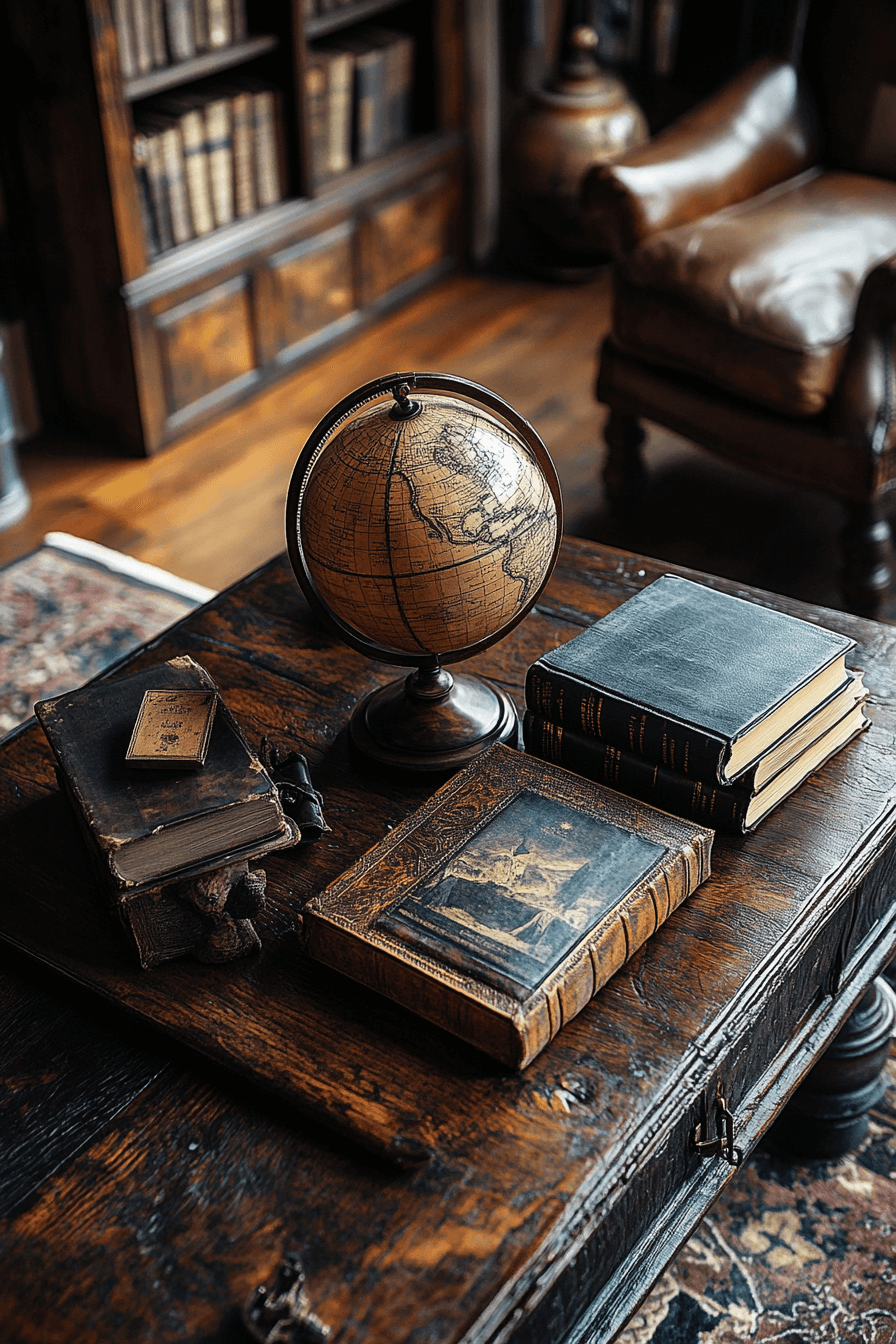 25 Coffee Table Decor Ideas to Refresh Your Living Room 15 Antique Coffee Table Details