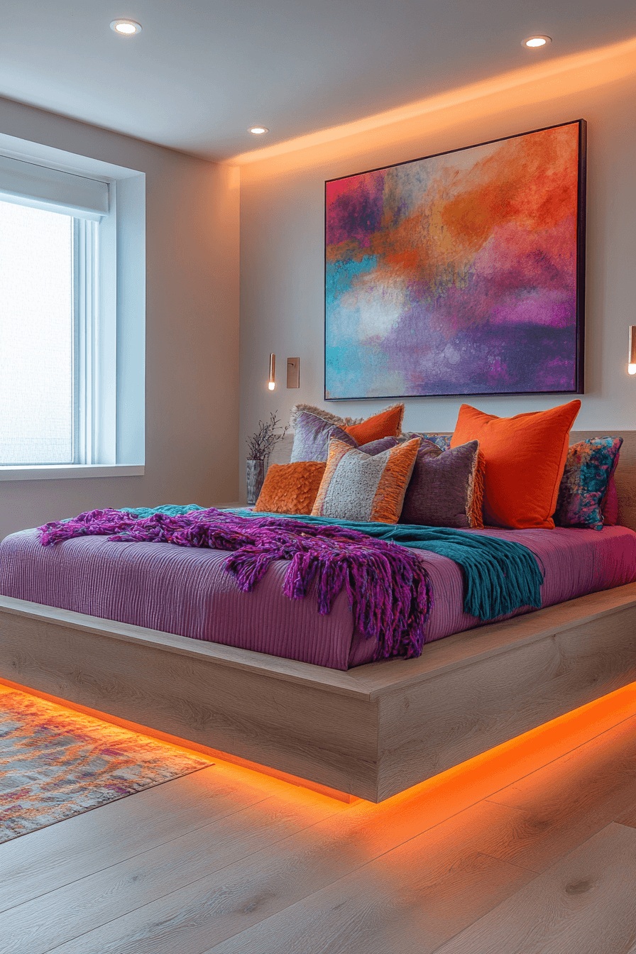 25 Guest Room Ideas That Will Impress Your Visitors 15 Art Driven Guest Room Design