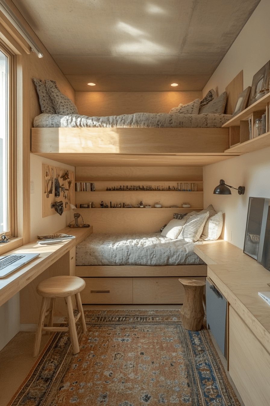 25 Loft Beds for Small Rooms That Make the Most of Every Inch 15 Chic Studio Loft Bed