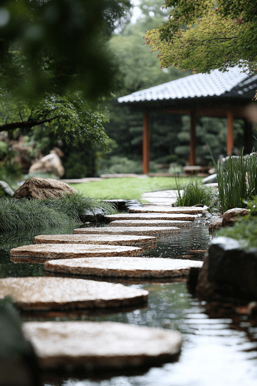 25 Wabi Sabi Garden Designs to Create Peaceful Serenity 15 Fluid Natural Balance