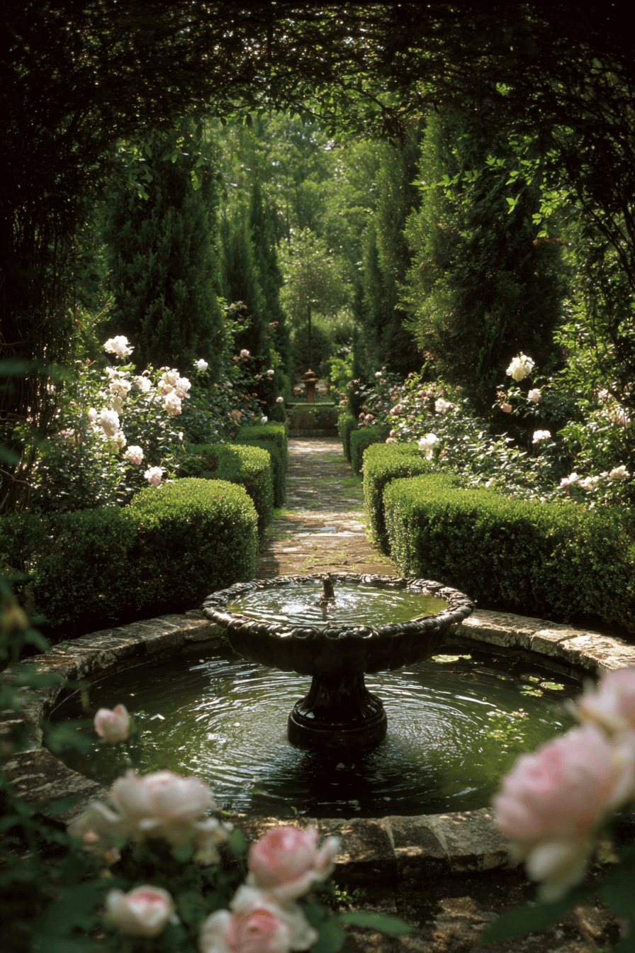 25 Antique Yard Decor Ideas for a Warm and Inviting Outdoor Vibe 15 Garden Bird Bath