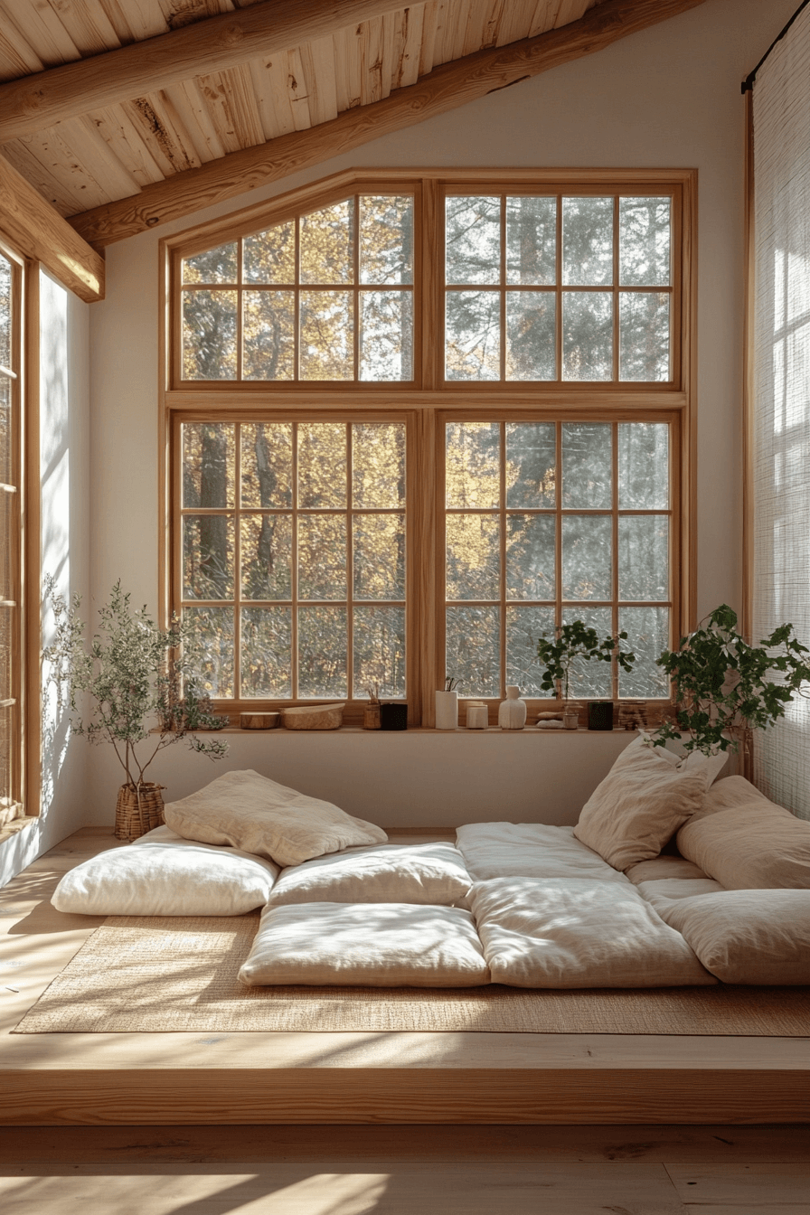 25 Scandinavian Japanese Interior Ideas to Inspire Your Home 15 Light Filled Sunroom