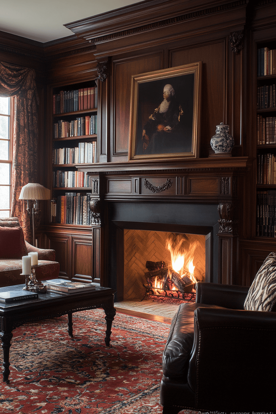 25 Bookshelf Ideas to Showcase Your Favorite Reads and Decor 16 Mantel Shelf With Books And Decor