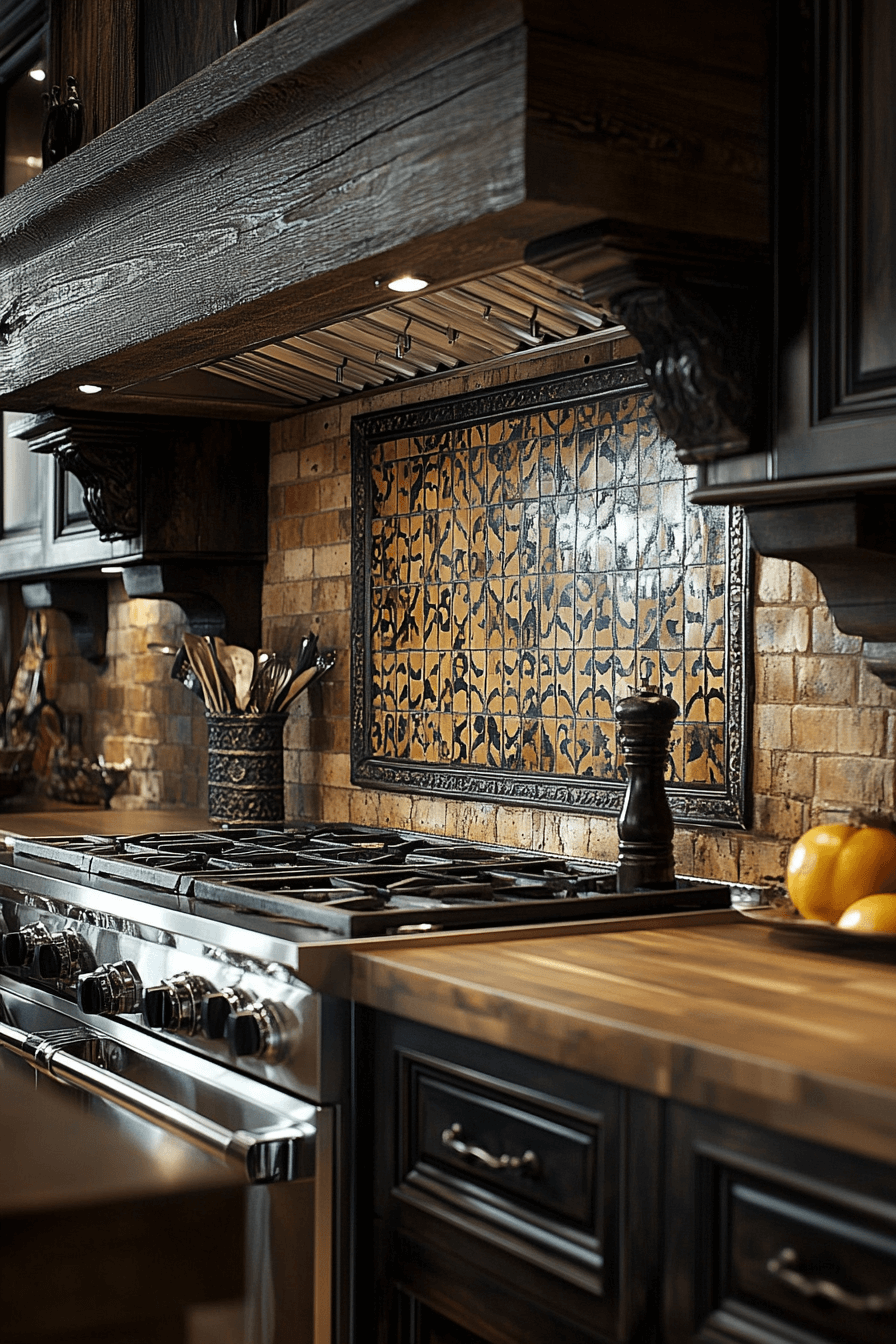 25 Backsplash Kitchen Ideas for a Bold and Beautiful Design 16 Terracotta Tile Glow