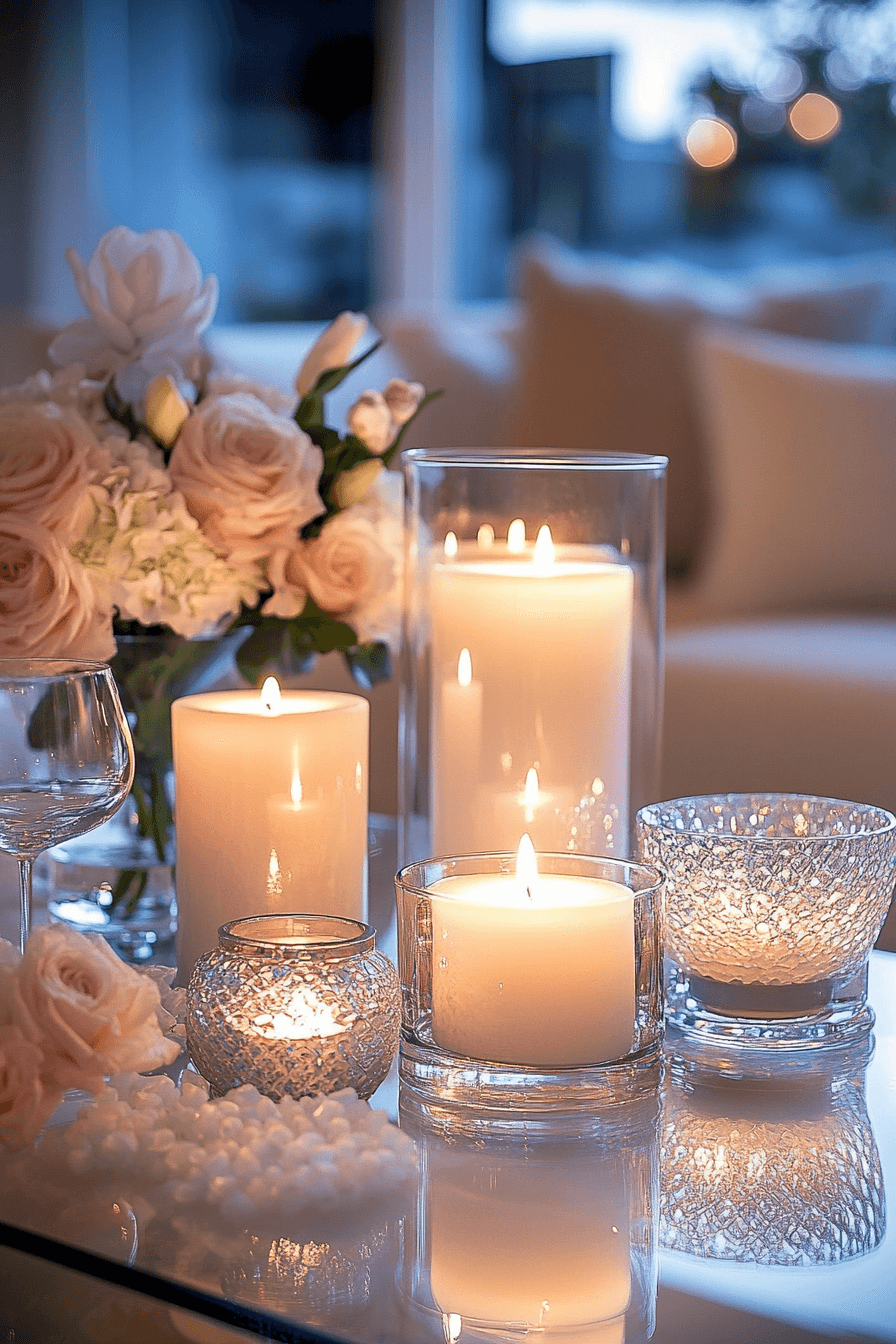 25 Coffee Table Decor Ideas to Refresh Your Living Room 17 Romantic Coffee Table Ambiance