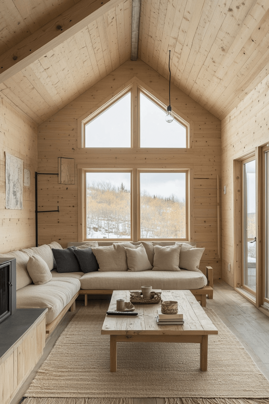 25 Little Cabin Living Room Ideas That Will Warm Your Heart 19 Simple Style For Cabin Design