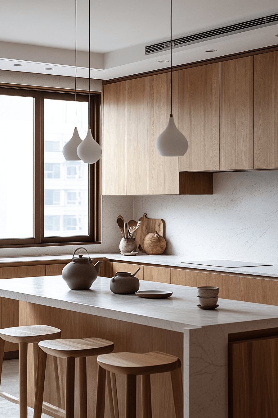 25 Scandinavian Japanese Interior Ideas to Inspire Your Home 2 Minimalist Kitchen Flow