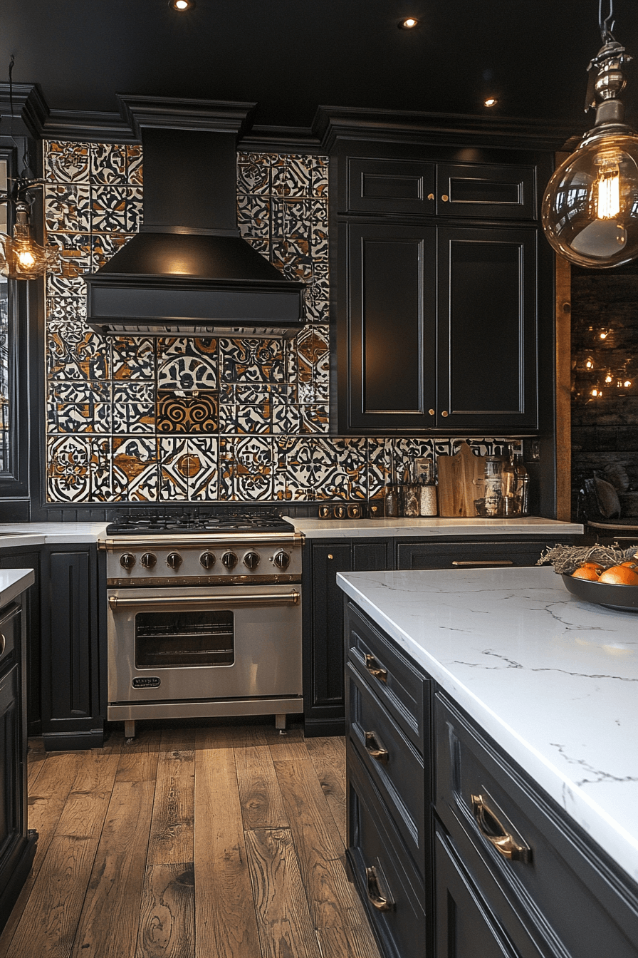 25 Backsplash Kitchen Ideas for a Bold and Beautiful Design 20 Art Deco Glamour