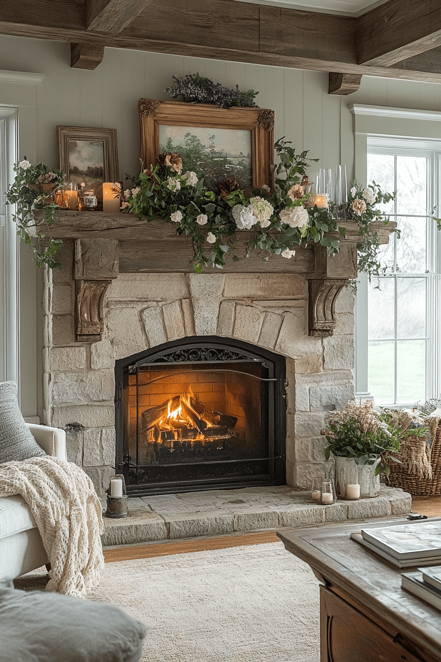 25 Fireplace Interior Ideas to Enhance Your Home’s Ambience 21 Elegant French Country Hearth