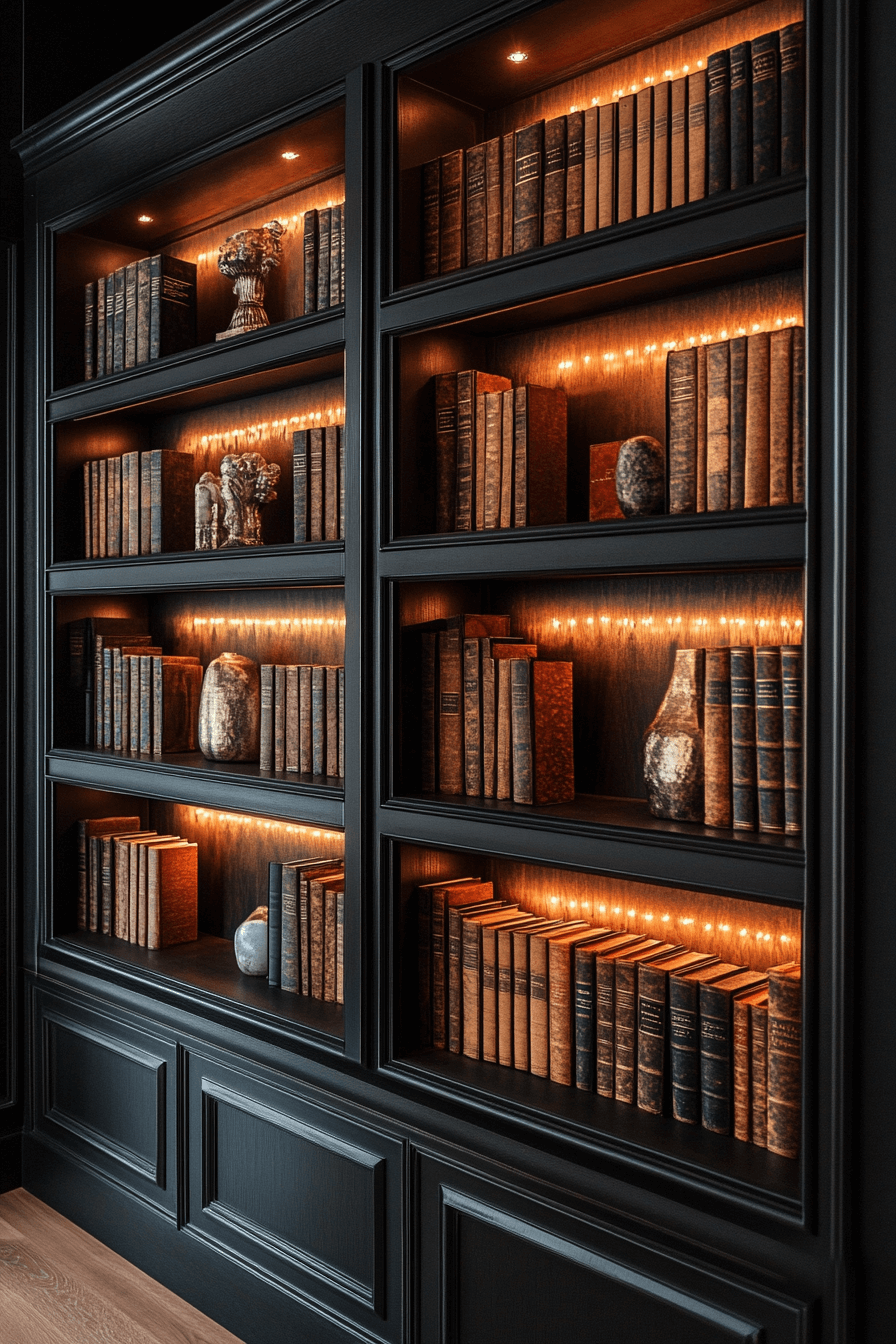 25 Bookshelf Ideas to Showcase Your Favorite Reads and Decor 22 Artistic Frame Inspired Shelves