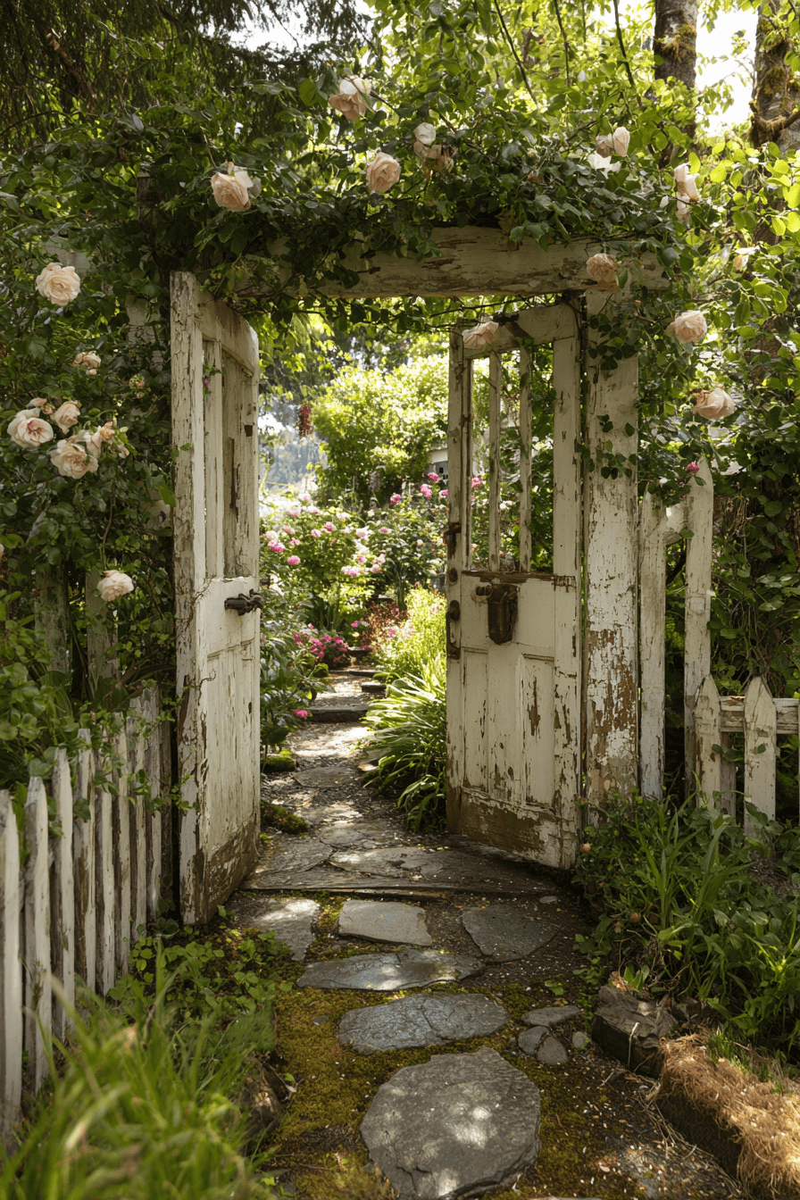 25 Antique Yard Decor Ideas for a Warm and Inviting Outdoor Vibe 23 Salvaged Garden Features