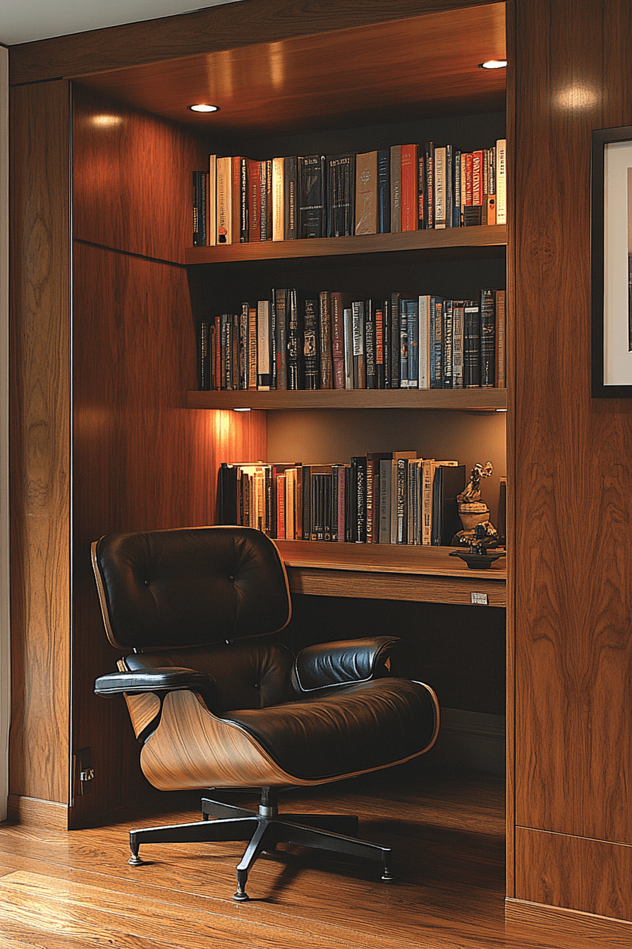 25 Bookshelf Ideas to Showcase Your Favorite Reads and Decor 24 Pull Out Bookshelf Storage Idea