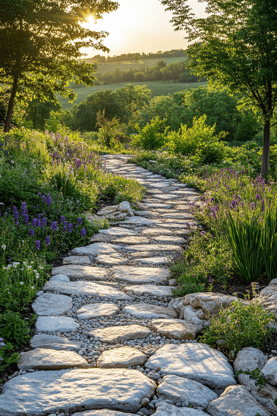 25 Wabi Sabi Garden Designs to Create Peaceful Serenity 3 Imperfect Natural Flow