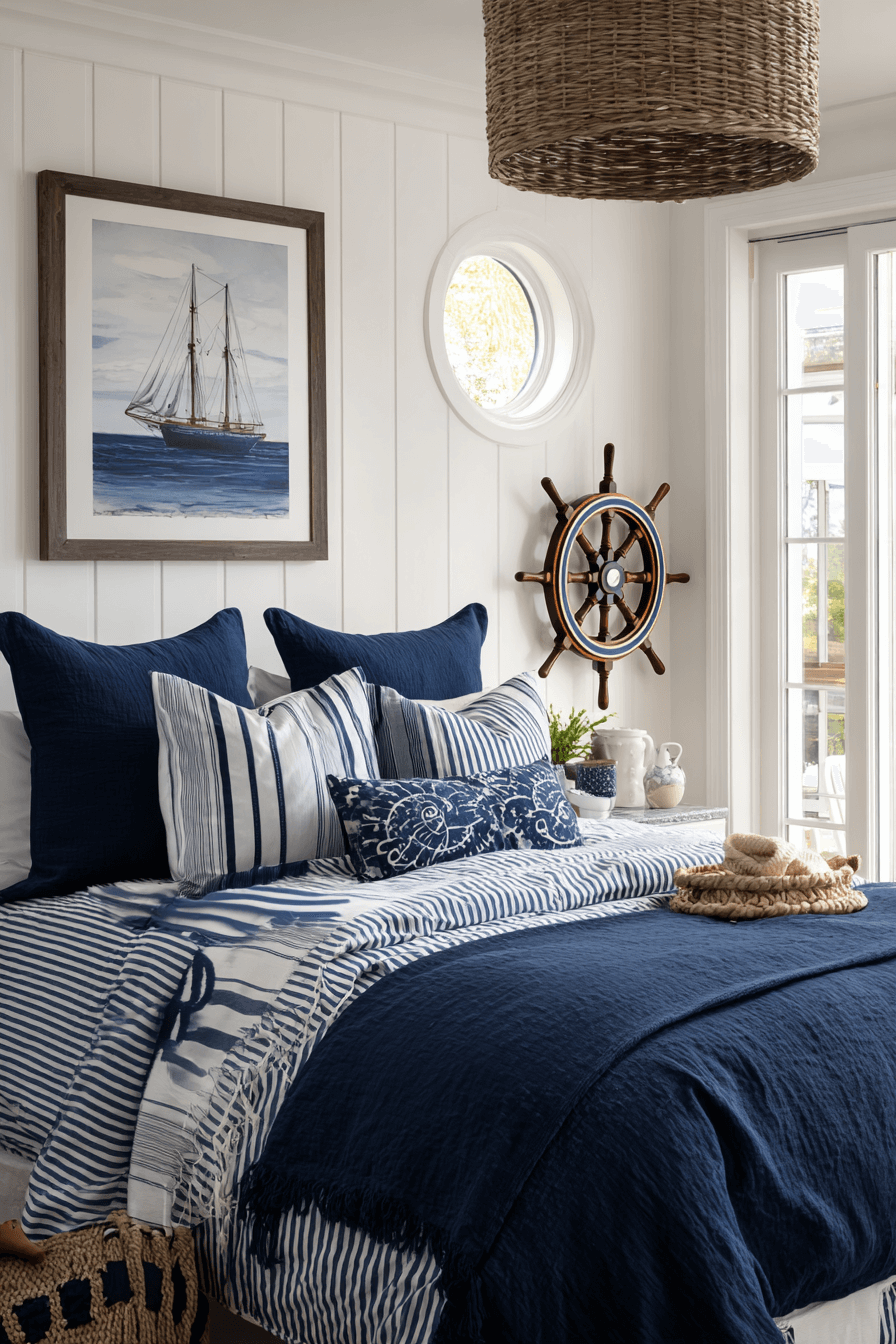 25 Guest Room Ideas That Will Impress Your Visitors 3 Seaside Inspired Guest Room Design