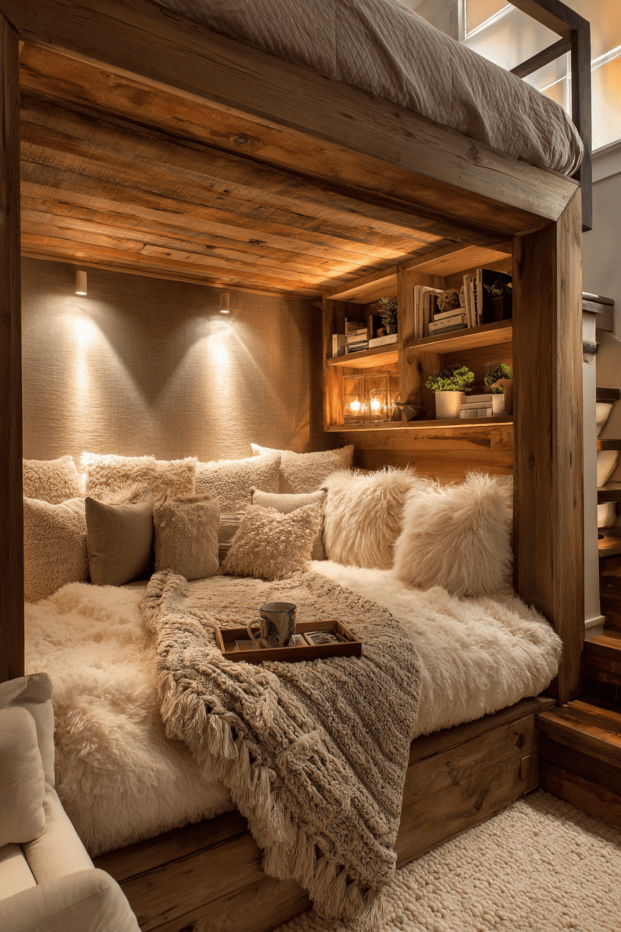 25 Loft Beds for Small Rooms That Make the Most of Every Inch 3 Snuggle Spot Loft Bed