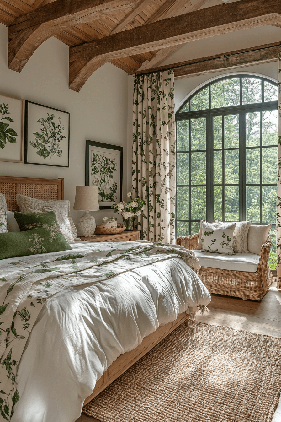 25 Guest Room Ideas That Will Impress Your Visitors 4 Botanical Guest Room Retreat