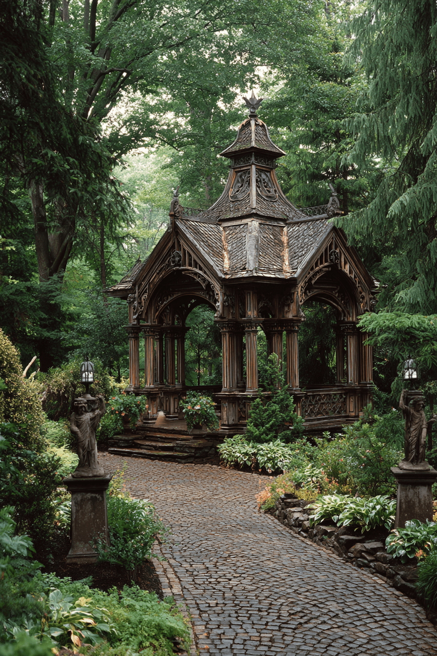 25 Antique Yard Decor Ideas for a Warm and Inviting Outdoor Vibe 4 Timeless Garden Gazebos