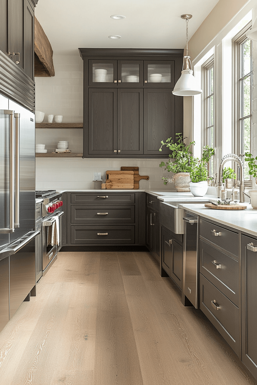 25 Neutral Kitchen Cabinets to Create a Calming Cooking Space 5 Taupe Cozy Depth