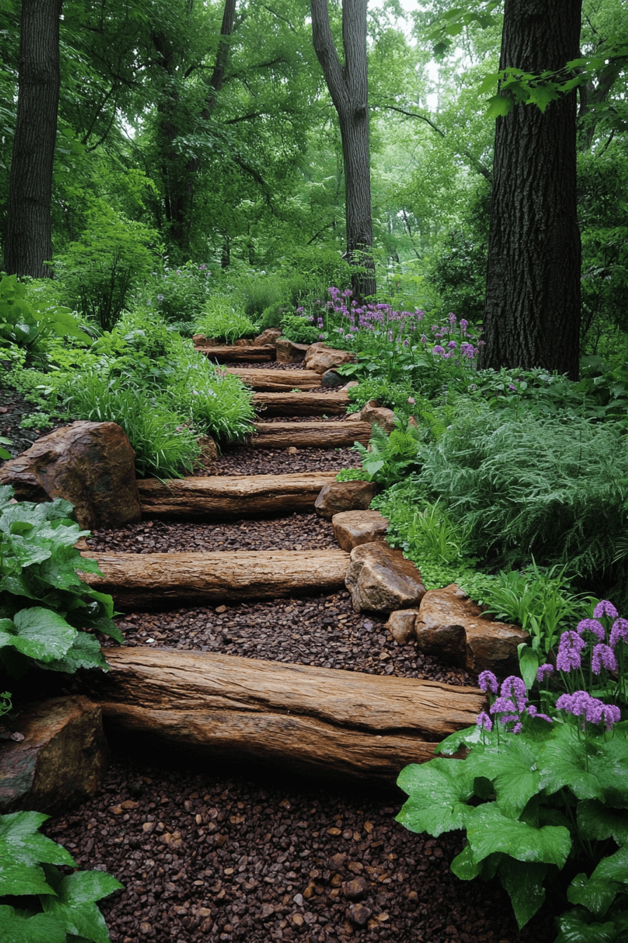 25 Wabi Sabi Garden Designs to Create Peaceful Serenity 6 Woodland Spirit Garden