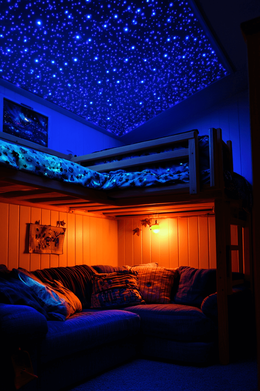 25 Loft Beds for Small Rooms That Make the Most of Every Inch 7 Celestial Sky Loft Bed