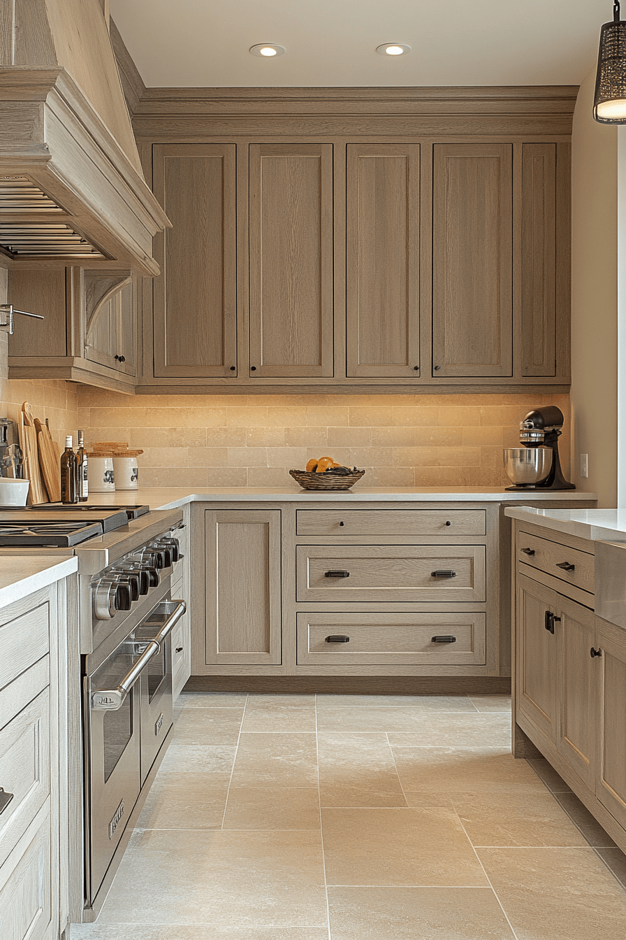 25 Neutral Kitchen Cabinets to Create a Calming Cooking Space 7 Sandy Relaxed Charm