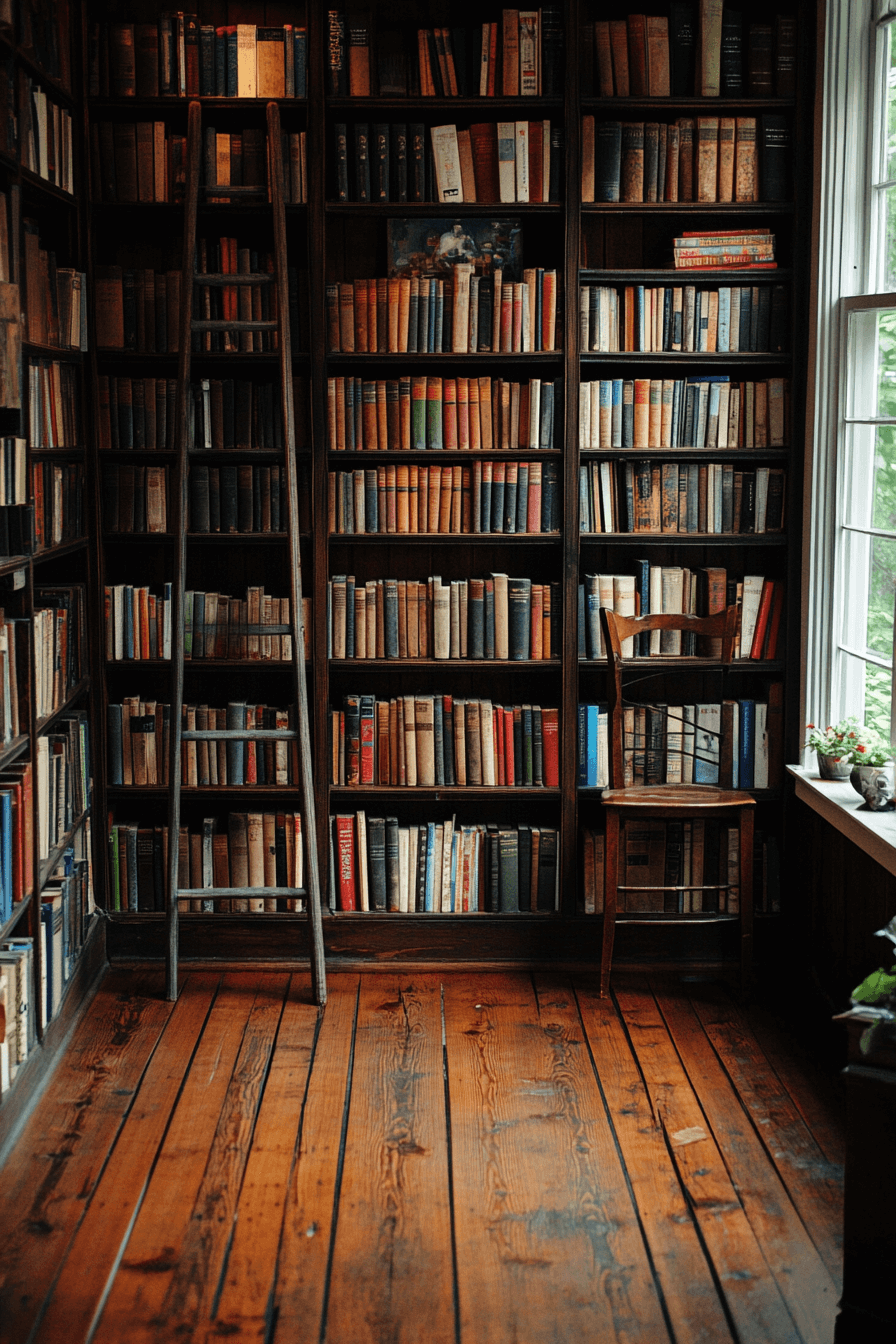 25 Bookshelf Ideas to Showcase Your Favorite Reads and Decor 7 Tall Bookshelf Statement Piece