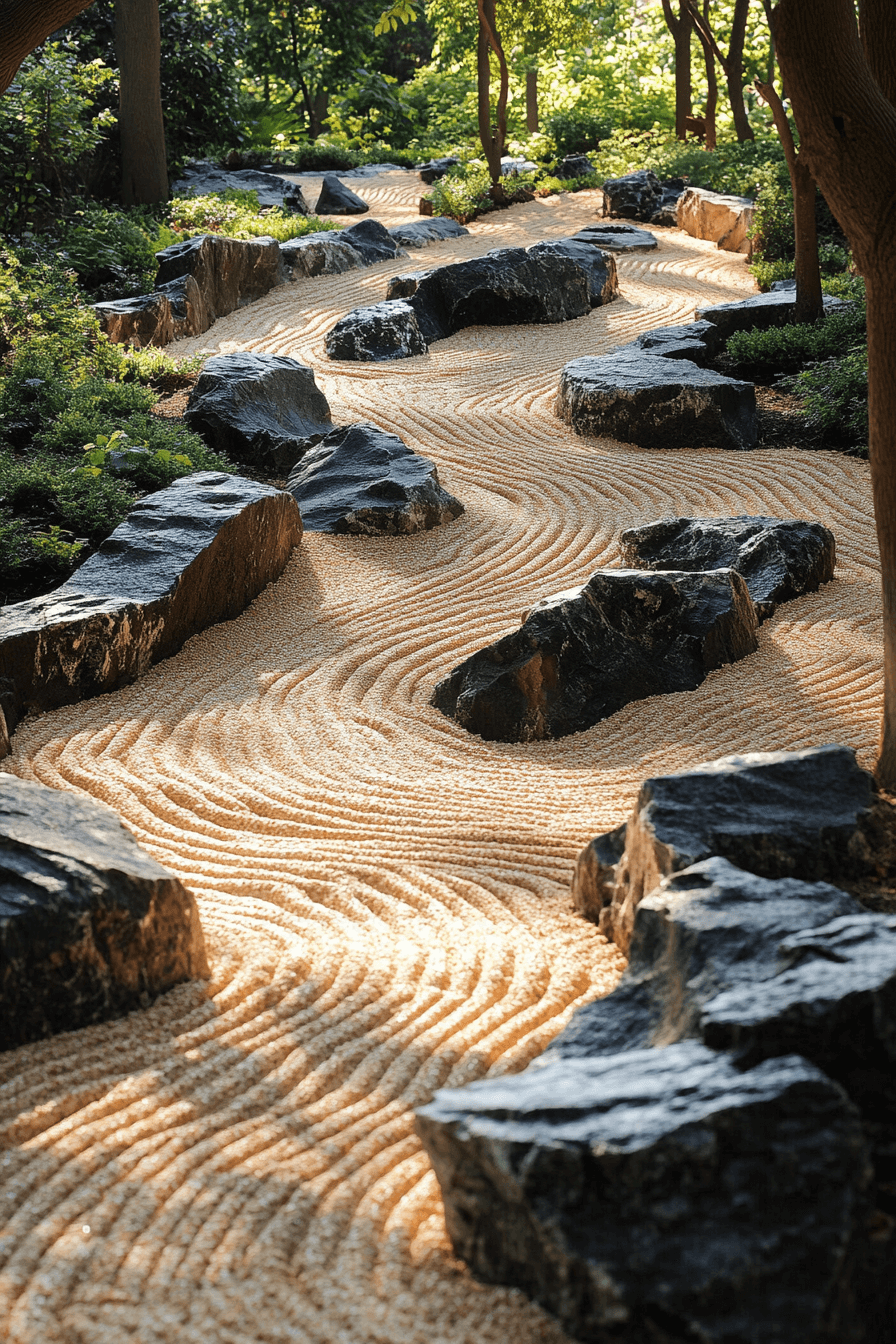 25 Wabi Sabi Garden Designs to Create Peaceful Serenity 8 Textural Sensory Beauty
