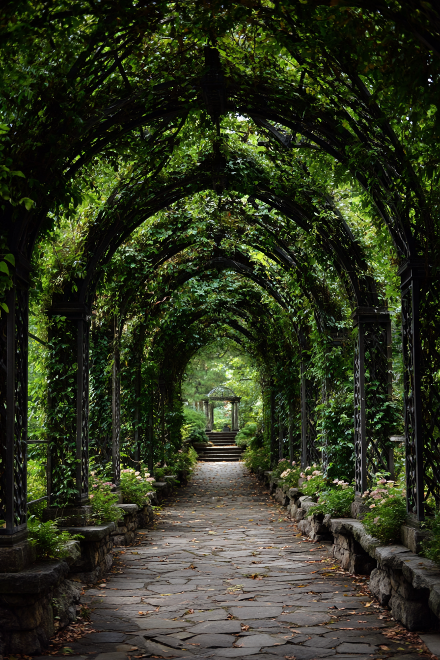 25 Antique Yard Decor Ideas for a Warm and Inviting Outdoor Vibe gothic garden accents 1