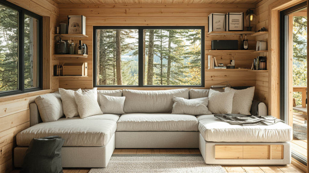 little cabin living room 1